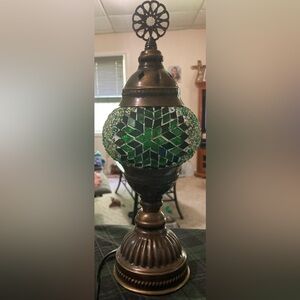 Turkish Mosaic Table Lamp